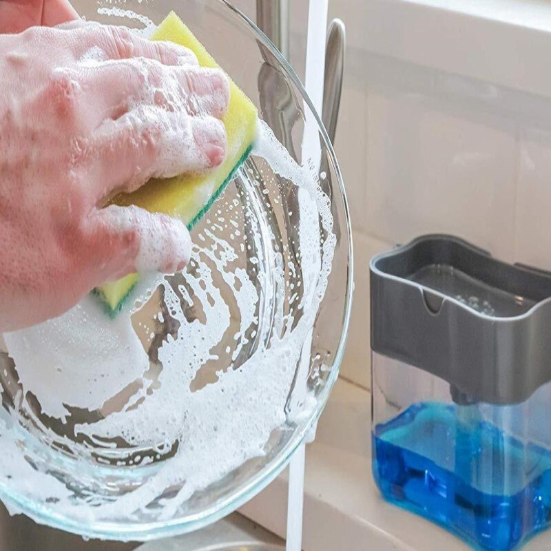 GlowLift One-Press Soap Dispenser