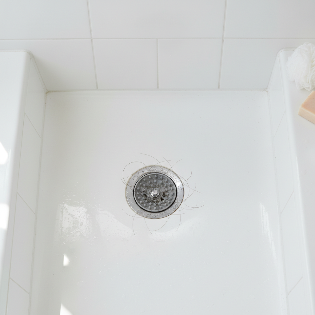 In a actual tub sink 